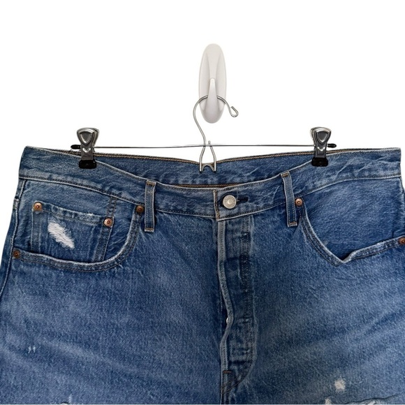 Levi’s 501 High Rise Denim Shorts - Picture 3 of 7